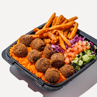Falafel Over Rice