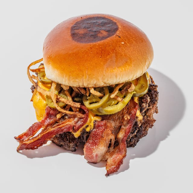 JALAPENO BACON BURGER.